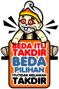 Design Punokawan Gareng Voice of Diversity