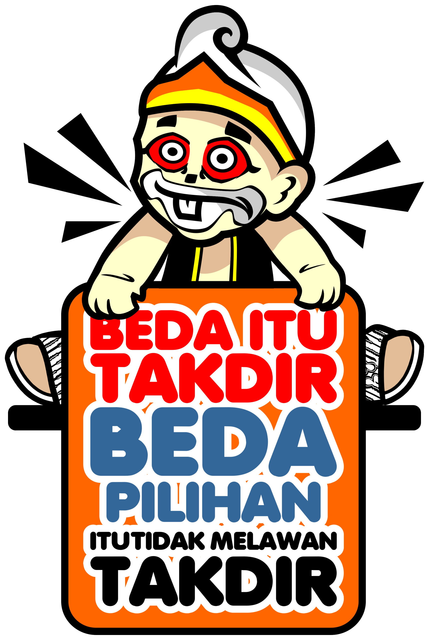 Design Punokawan Gareng Voice of Diversity