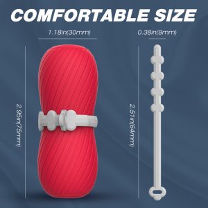 Stimulating Male masturbator Sihande S367 Dual-Channel Adjustable Elastic Band Internal Spiral Texture